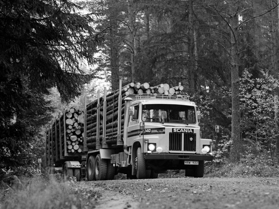  Scania LS140 Timber Truck 1968 года  (фото 2 из 2)